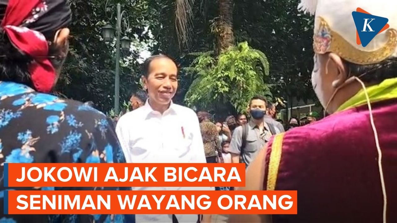 Jokowi Berkunjung ke Taman Balekambang Solo