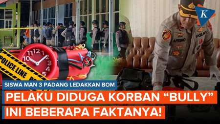 Fakta Siswa MAN 3 Padang Ledakkan Bom Rakitan, Diduga Dibully