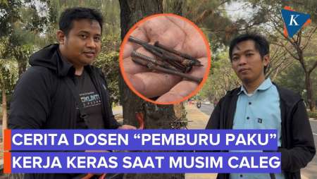 Modal Tang Dan Linggis, Dosen “Nail Hunter” Cabut Ribuan Paku Sampai Cedera