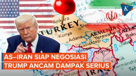 AS–Iran Siap Berunding, Trump Peringatkan Dampak Serius Jika Gagal Sepakat
