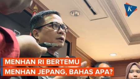 Menhan Sjafrie Bertemu Menhan Jepang, Promosi Kerja Sama Alat Militer