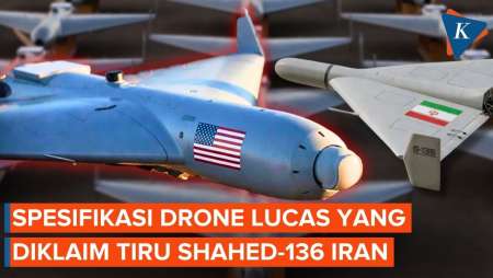 Dituding Tiru Shahed Iran, Ini Keunggulan Drone LUCAS Buatan AS