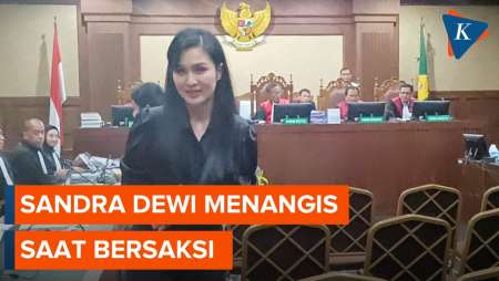 Sandra Dewi Menangis Saat Beri Tahu Anak soal Suaminya