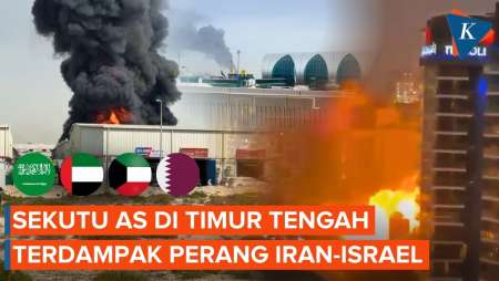 Timur Tengah Membara! Sekutu AS Geram Ikut Kena Sasaran Serangan Iran