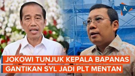 Gantikan Syahrul Yasin Limpo, Ini Sosok yang Ditunjuk Jokowi sebagai Plt Menteri Pertanian