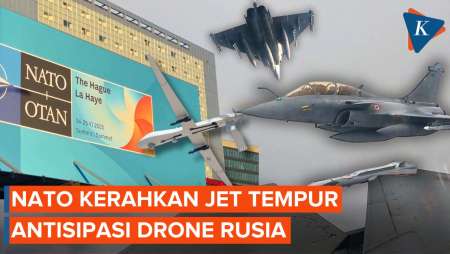 Drone Rusia Tembus Polandia-Romania, NATO Akan Kerahkan Jet Tempur
