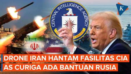 Serangan Drone Iran Ke Fasilitas CIA Dianggap Tak Lazim, AS Curiga Rusia Ikut Campur