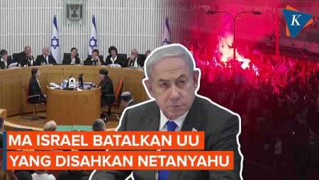 UU yang Disahkan Netanyahu Dibatalkan Mahkamah Agung Israel