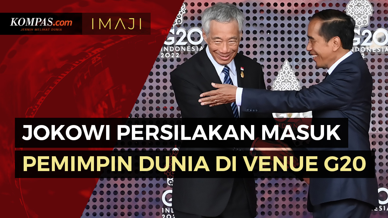Potret Jokowi Sambut dan Persilakan Masuk Para Pemimpin Dunia di Venue G20 Bali