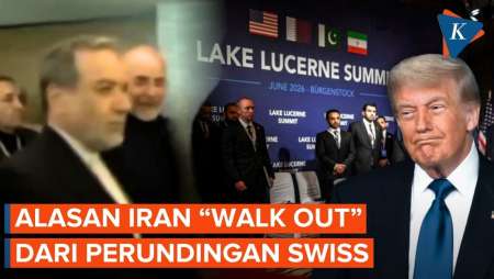 Trump Bikin Iran Sempat "Walk Out" Dari Perundingan Swiss, Ada Apa?