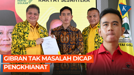 Respons Gibran Dicap sebagai Pengkhianat Setelah Jadi Cawapres Prabowo 