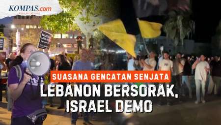 Beda Reaksi Gencatan Senjata: Warga Lebanon Pawai, Demo Anti-Netanyahu Di Israel