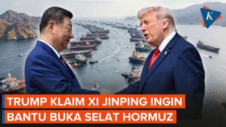 Trump Klaim Xi Jinping Tawarkan Bantuan Buka Selat Hormuz