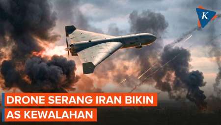 AS Kewalahan Perang Lawan Iran, Akui Kesulitan Cegat Serangan Drone Teheran
