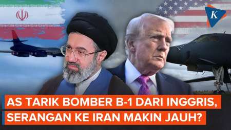 Bomber B-1 Makin Jauh dari Iran, Kekuatan Ofensif AS Melemah?