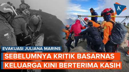 Sempat Kritik Basarnas, Keluarga Berterima Kasih Usai Jasad Juliana Dievakuasi