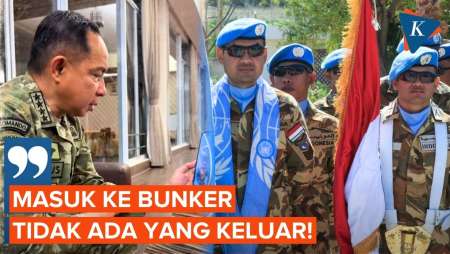 Tiga Prajurit Gugur, Panglima Perintahkan TNI Di Lebanon Masuk Bunker