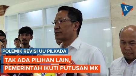 Ikuti Putusan MK soal UU Pilkada, Menkumham Sebut Pemerintah Tak Punya Pilihan Lain