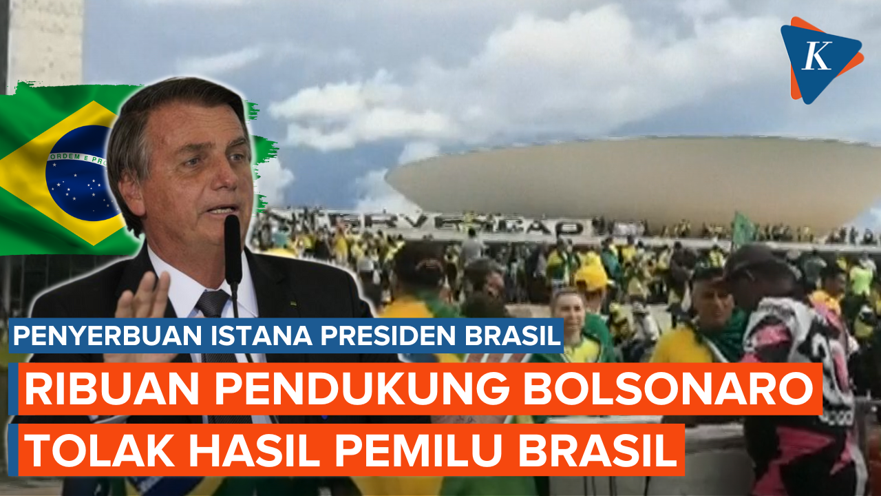 Jair Bolsonaro Ogah Disalahkan soal Penyerbuan Istana Presiden Brasil