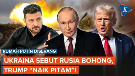 Dituduh Serang Rumah Putin Pakai Drone, Zelensky: Kebohongan Rusia!