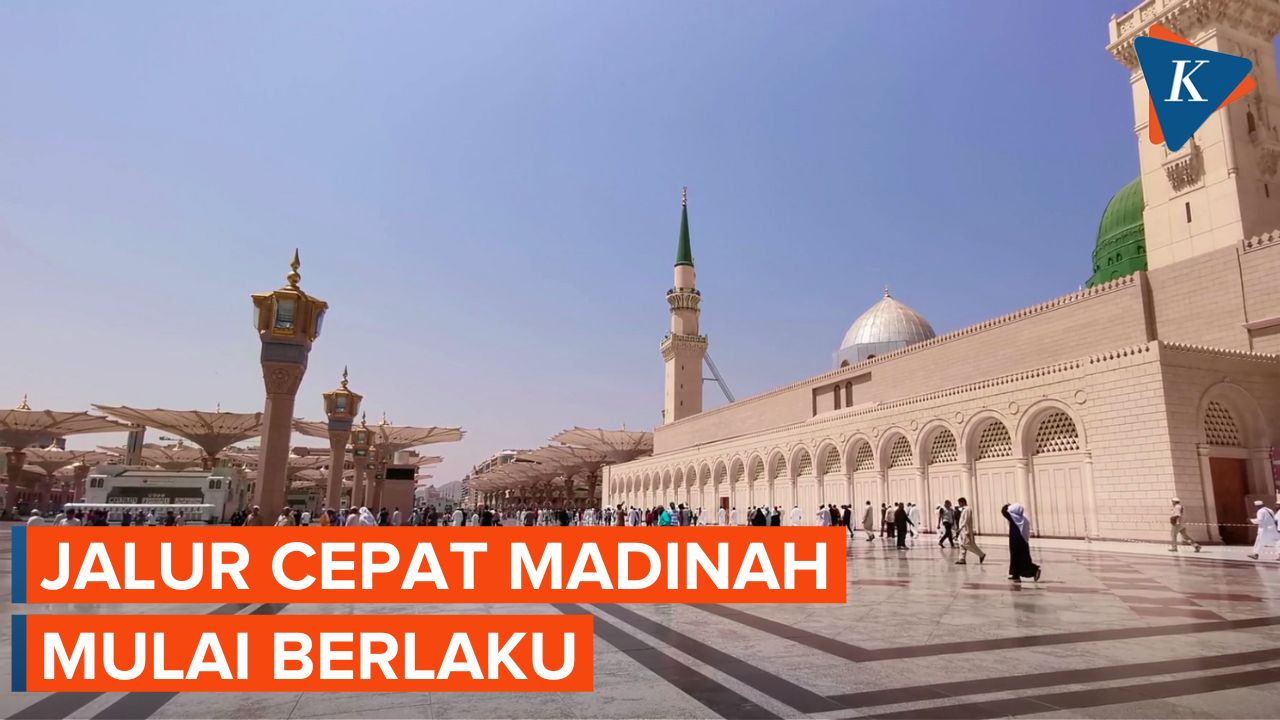 Layanan Jalur Cepat Jemaah Haji saat Tiba di Madinah