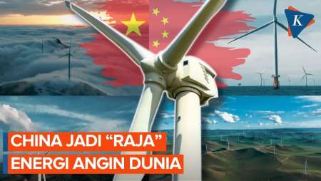 Tak Terkalahkan! Rahasia China Jadi No.1 Energi Angin Dunia