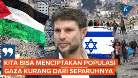 Menkeu Israel Ungkap Kemampuan Negaranya Bikin Populasi Gaza Berkurang Separuh