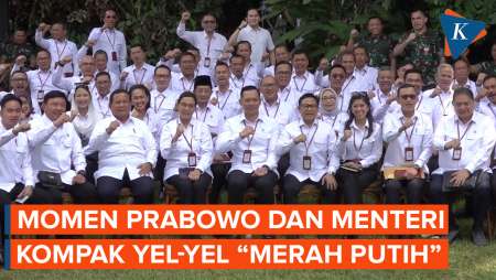 Yel-yel “Merah Putih” Bergema Usai Pengarahan Prabowo di Akmil Magelang