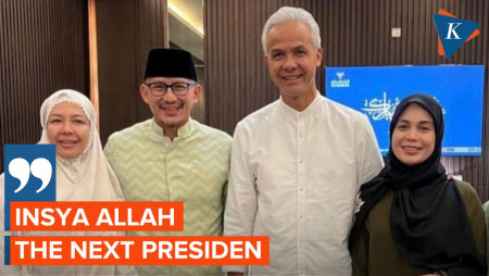 Sandiaga Sebut Ganjar 