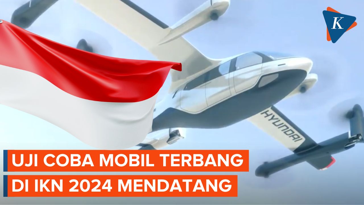 Mobil Terbang Bakal Uji Coba di IKN pada 2024