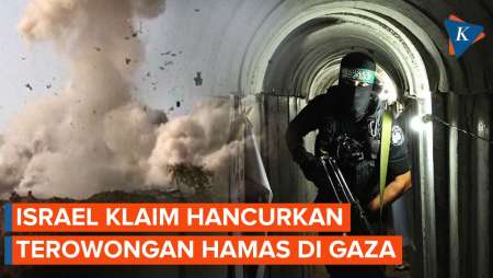 Militer Israel Klaim Hancurkan Terowongan Hamas Sepanjang 1 Km di Gaza