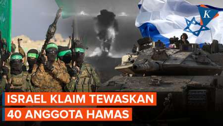 Israel Klaim Tewaskan 40 Anggota Hamas Di Terowongan Gaza Selatan