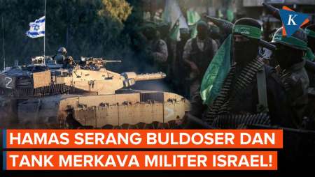 Tank dan Buldoser Jadi Target! Brigade Al Qassam Serang Israel di Kamp Jabalia