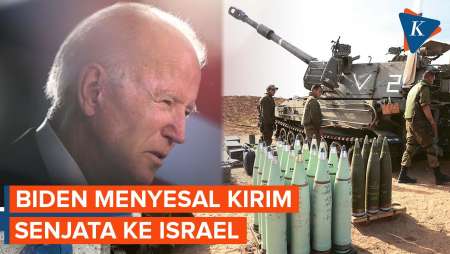 Biden Menyesal Kirim Senjata ke Israel, Kenapa?