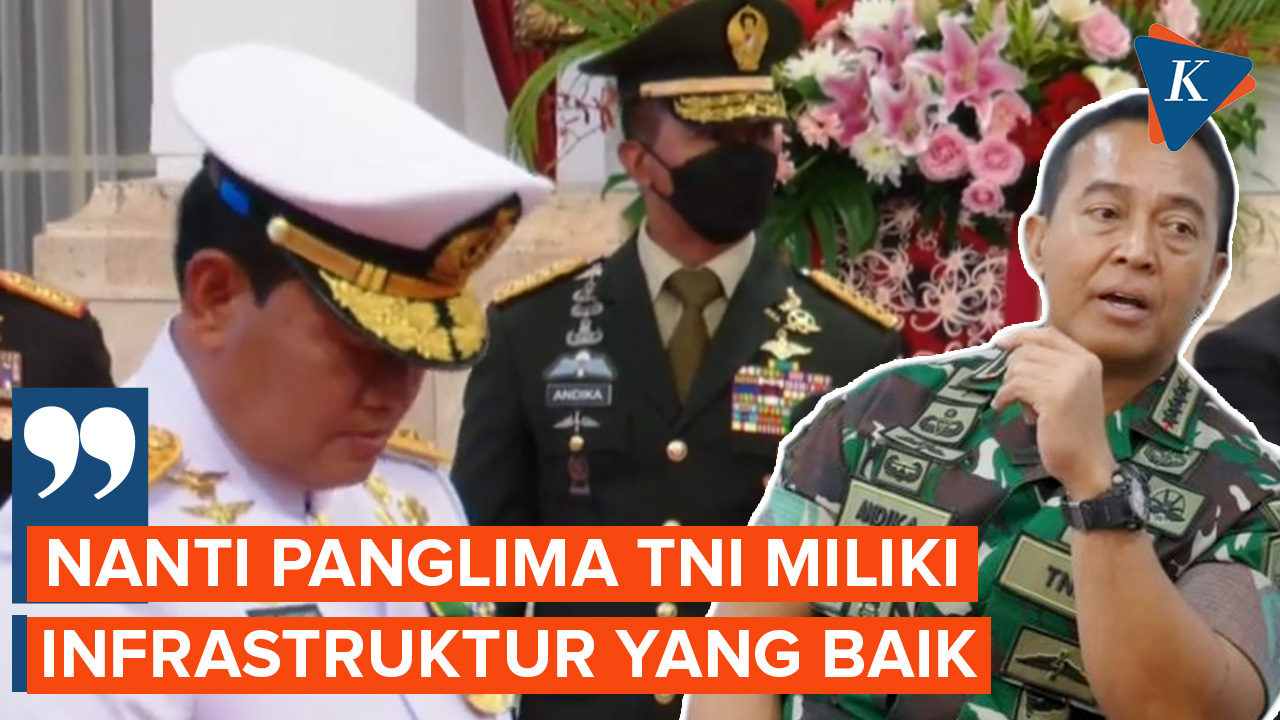 Sertijab Panglima TNI dari Andika ke Yudo Margono, Ini yang Diwariskan