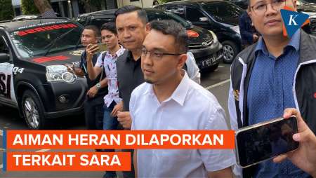 Aiman Heran Dilaporkan Terkait SARA Usai Sebut Oknum Polri Tak Netral