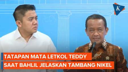 [FULL] Ekspresi Seskab Teddy Saat Bahlil Cabut Izin Tambang Nikel di Raja Ampat