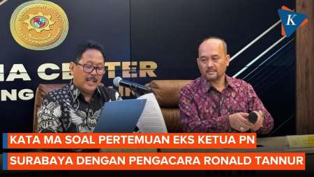 MA Tegaskan Eks Ketua PN Surabaya Langgar Etik karena Bertemu Pengacara Ronald Tannur