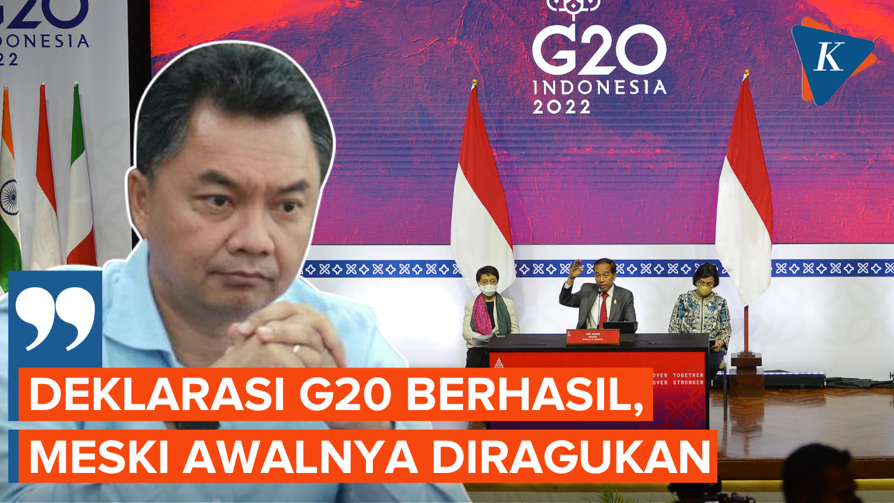 Leader’s Declaration di KTT G20 Jadi Prestasi Indonesia
