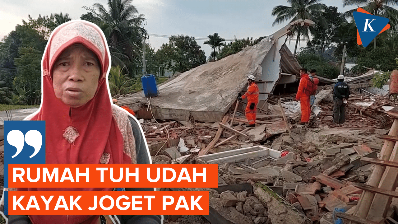 Kesaksian Korban Gempa Cianjur Selamatkan Keluarga dalam Kepanikan