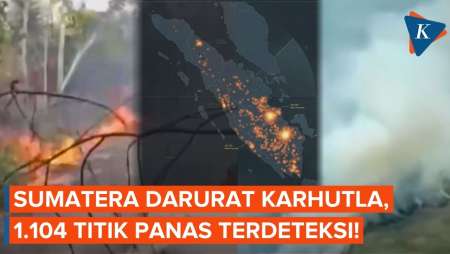 BMKG Catat 1.104 Titik Panas Di Sumatera, Karhutla Meluas Di Sejumlah Wilayah