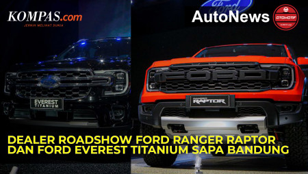 Ford Ranger Raptor dan Ford Everest Titanium Sapa Warga Bandung