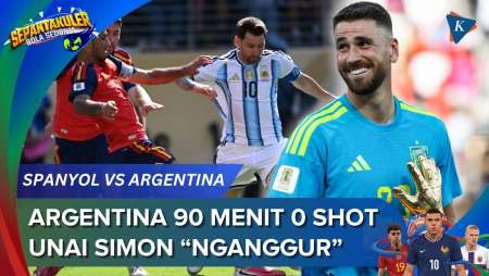 Argentina 0 Tembakan Dalam 90 Menit, Terburuk Dalam Final Piala Dunia!