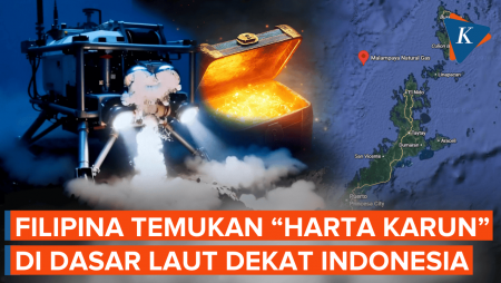 Filipina Temukan “Harta Karun” Di Dasar Laut, Dekat Indonesia