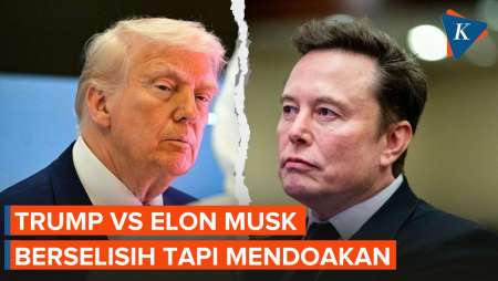 Usai Berselisih, Trump Doakan Elon Musk