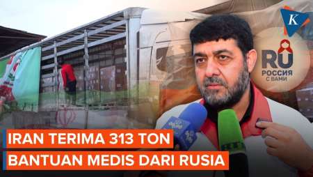 Iran Terima 313 Ton Bantuan Medis Dari Rusia
