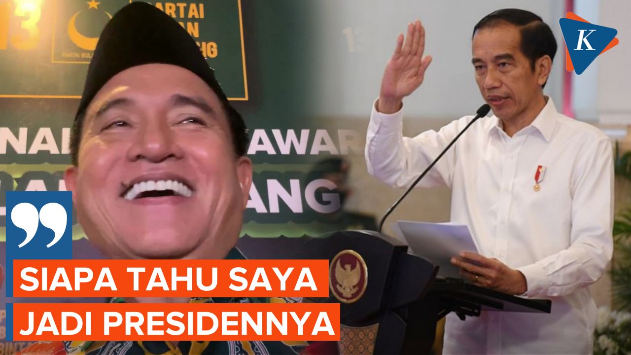 Respons Yusril Usai Didukung Jokowi Jadi Capres