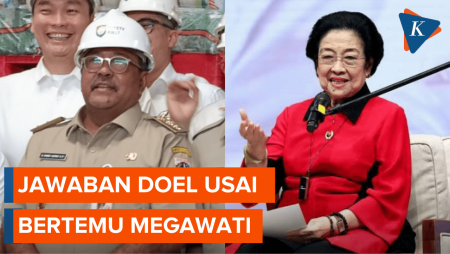 Jawaban Doel Ditanya Isi Pertemuan di Rumah Megawati