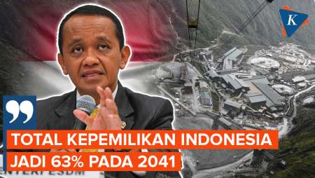 Menteri Bahlil Pastikan Saham Indonesia Di Freeport Tambah Jadi 63 Persen Pada 2041