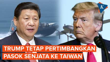 Ditegur Xi Jinping, Trump Tetap Pertimbangkan Kirim Senjata Ke Taiwan
